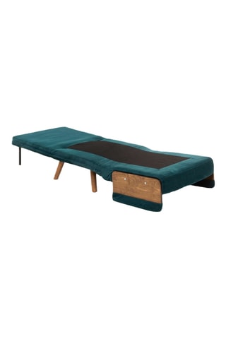 Fauteuil convertible - Bleu canard