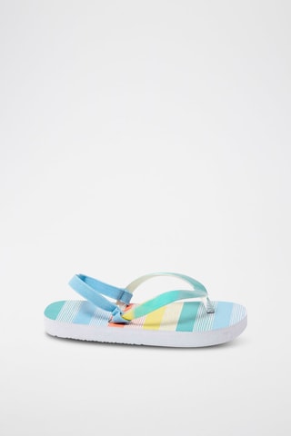 Tongs - Bleu et blanc