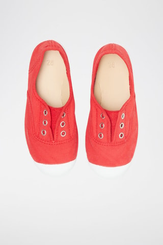 Tennis en toile Rouge