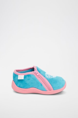 Chaussons Bleu et rose
