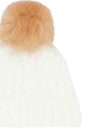 Bonnet en maille côtelé - Beige - Du Pareil Au Même