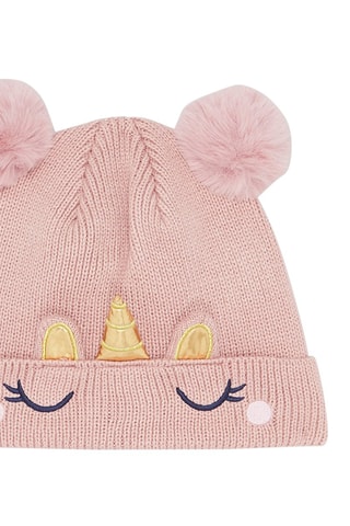 Bonnet à animation licorne - Rose - Du Pareil Au Même