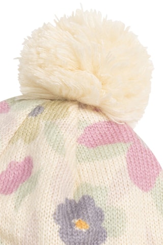 Bonnet aviateur à pompon - Ivoire - Du Pareil Au Même