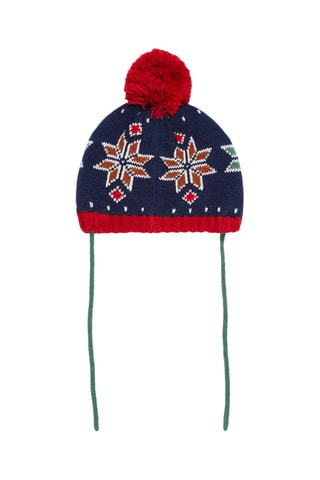 Bonnet à pompon - Bleu marine - Du Pareil Au Même
