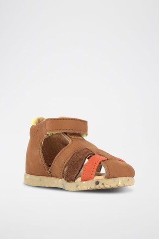 Sandales en cuir - camel