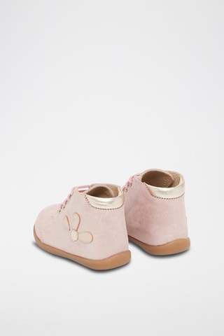 Botillons en croûte de cuir - Rose - Du Pareil Au Même