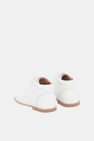Bottillons en cuir - Blanc - Du Pareil Au Même