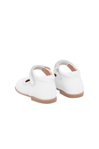 Babies en cuir - Blanc - Du Pareil Au Même