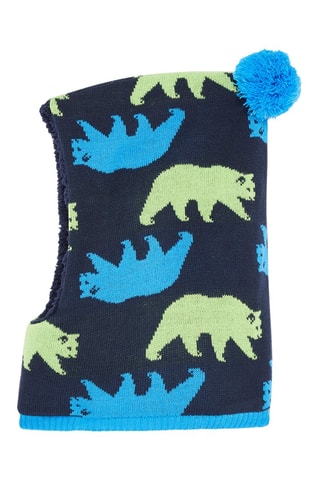 Cagoule à imprimé ours polaire pour garçon - Bleu - Du Pareil Au Même