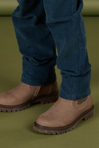 Boots en cuir - Taupe