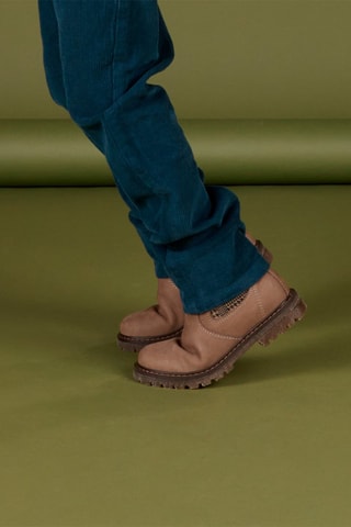Boots en cuir - Taupe