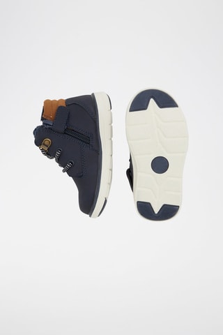 Bottines fourrées Bleu marine - Obaïbi