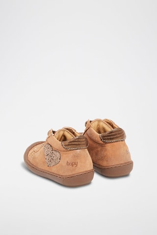 Bottines en cuir - Camel - Du Pareil Au Même