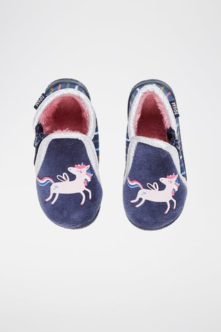 Bottines fourrées - Bleu marine