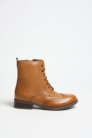 Bottines en cuir - Camel - Du Pareil Au Même