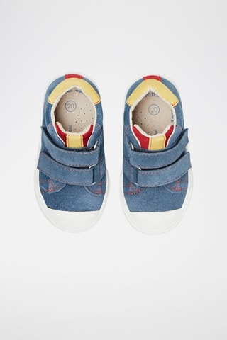 Baskets montantes - Bleu