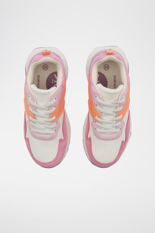 Baskets en croûte de nubuck - Rose