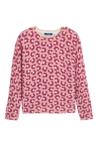 Pull - Rose et blanc - Okaïdi