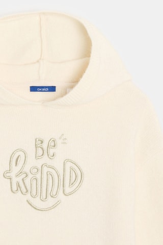 Pull à capuche - Blanc - Okaïdi