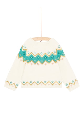 Cardigan en tricot pour bébé fille - Beige - Du Pareil Au Même