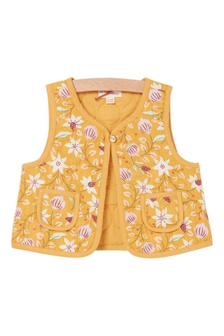 Cardigan sans manches réversible - Jaune - Du Pareil Au Même