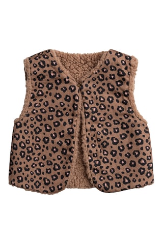 Gilet réversible sans manches - Beige - Du Pareil Au Même