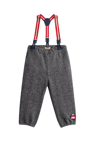 Pantalon - Gris foncé chiné - Du Pareil Au Même