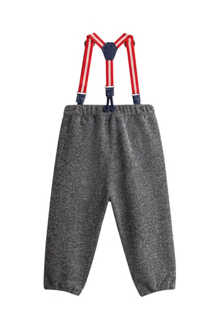 Pantalon - Gris foncé chiné - Du Pareil Au Même