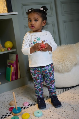 Pantalon doux et confortable pour bébé fille - Noir - Du Pareil Au Même