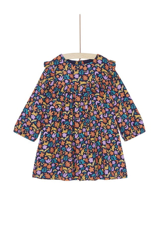 Robe à imprimé fleuri - Doré - Du Pareil Au Même