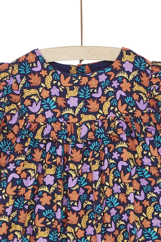 Robe à imprimé fleuri - Doré - Du Pareil Au Même