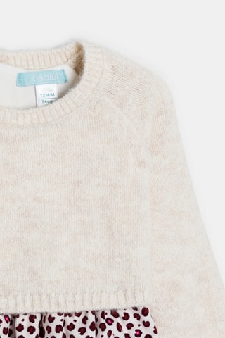 Robe trompe-l’œil - Marron