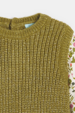 Robe trompe-l’œil - Vert clair
