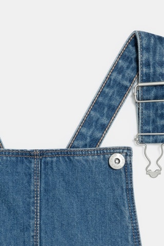 Robe-salopette en jean - Bleu - Okaïdi