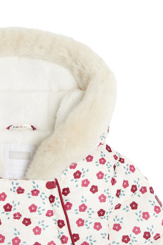Combipilote à capuche - Blanc et violet - Obaïbi - Okaïdi