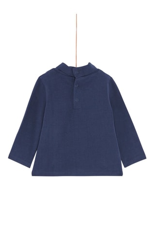 Sous-pull à col montant pour bébé garçon - Bleu - Du Pareil Au Même