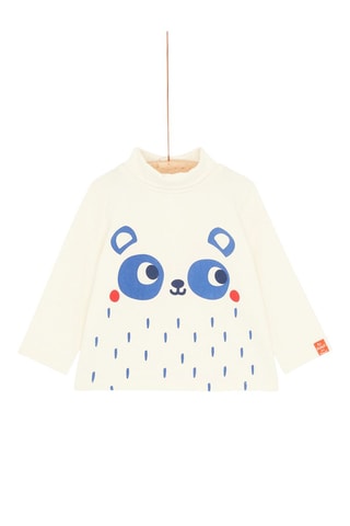 Sous-pull à col montant pour bébé garçon - Beige - Du Pareil Au Même