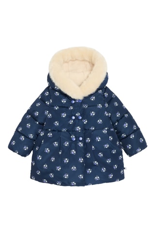 Doudoune à capuche - Bleu marine - Okaïdi