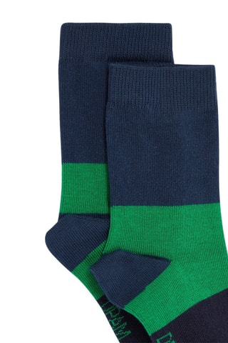 Chaussettes à imprimé à rayures - Vert - Du Pareil Au Même