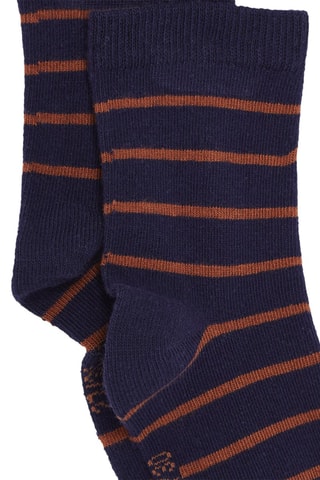 Chaussettes à imprimé à rayures garçon - Marron - Du Pareil Au Même
