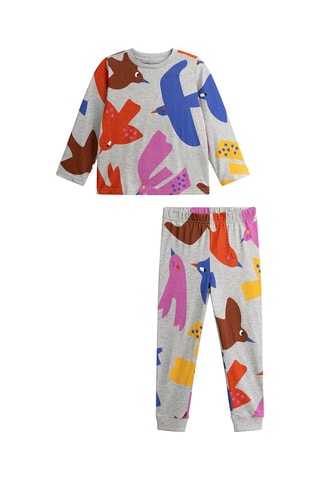 Pyjama - Gris clair chiné - Du Pareil Au Même
