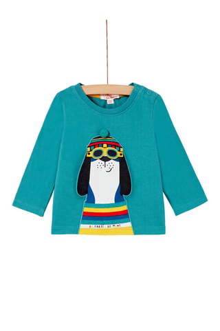 T-shirt - Turquoise - Du Pareil Au Même