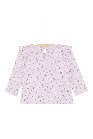 T-shirt à imprimé fleuri bébé fille - Violet - Du Pareil Au Même