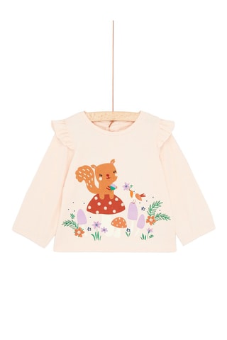 T-shirt à motifs animaliers et nature pour bébé fille - Rose - Du Pareil Au Même