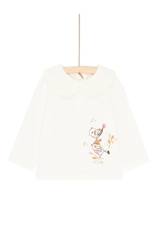 T-shirt à manches longues - Beige - Du Pareil Au Même