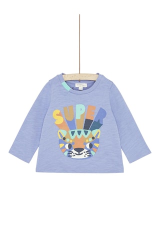 T-shirt à motif tigre - Violet - Du Pareil Au Même