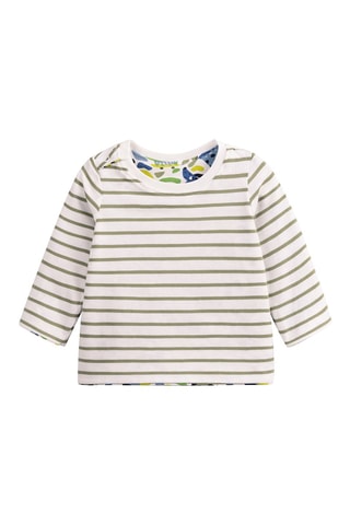 T-shirt réversible - Ecru - Du Pareil Au Même