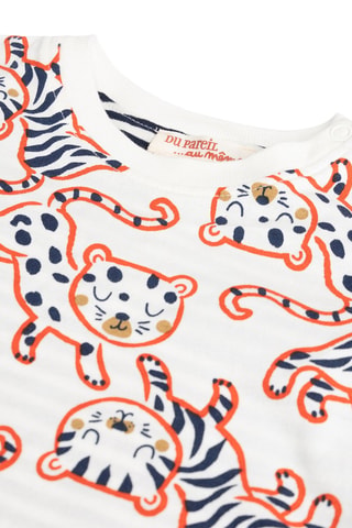 T-shirt réversible - Ecru - Du Pareil Au Même