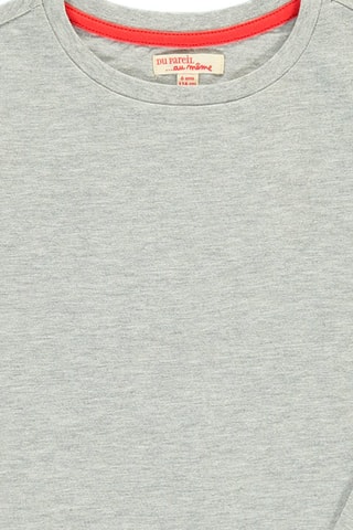 T-shirt - Gris clair - Du Pareil Au Même