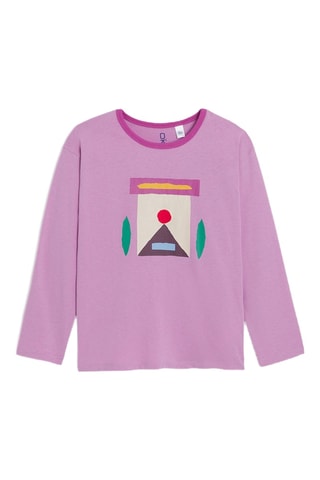 T-shirt - Violet - Okaïdi